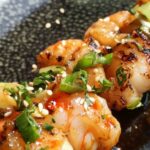 fokhagymas garnéla nyárs