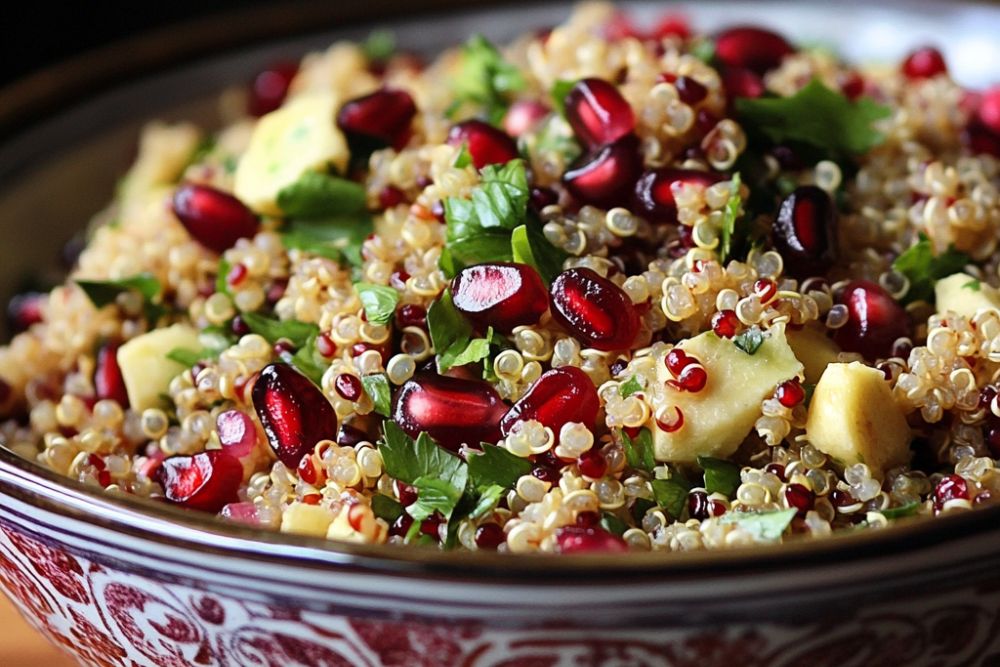 unnepi quinoa saláta